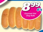 Gourmet Hot Dog Rolls-6's
