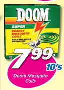 Doom Mosquito Coil 10’s Pack