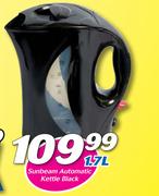Sunbeam 1.7Ltr Automatic Kettle Black