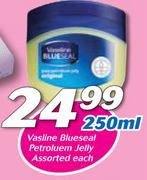 Vaseline Blueseal Petroleum Jelly-250ml Each