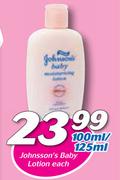 Johnsson’s Baby Lotion-100ml/125ml Each