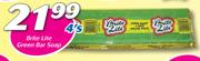 Brite Lite Green Bar Soap 4’s
