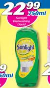 Sunlight Dishwashing Liquid-750ml