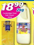 Cambridge Food Full Cream Maas-2Kg
