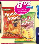 Frimax Potato Chips Assorted-150g Each