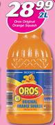 Oros Original Orange Squash-2L