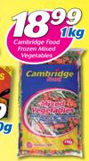 Cambridge Food Frozen Mixed Vegetables-1Kg