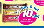 Casa Mia Shibobo Biscuits-6 x 50g