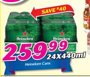 Heineken Cans-24 x 440ml