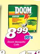 Doom Mosquito Coils-10's Pack
