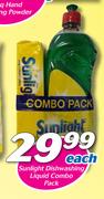 Sunlight Dishwashing Liquid Combo-Pack 