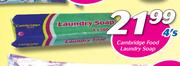 Cambridge Food Laundry Soap-4's Pack