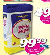 Cambridge Food White Sugar-10kg
