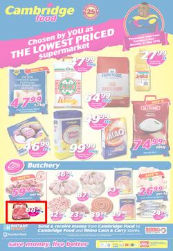 Cambridge Food Durban : May Mid Month (8 May - 21 May 2018), page 1