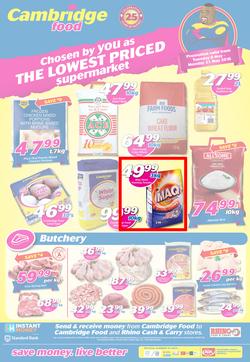 Cambridge Food Durban : May Mid Month (8 May - 21 May 2018), page 1