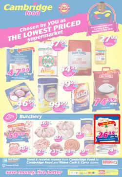 Cambridge Food Durban : May Mid Month (8 May - 21 May 2018), page 1
