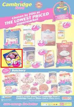 Cambridge Food Durban : May Mid Month (8 May - 21 May 2018), page 1