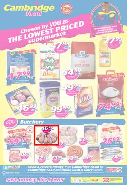Cambridge Food Durban : May Mid Month (8 May - 21 May 2018), page 1