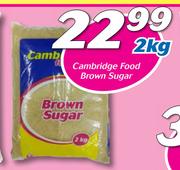 Cambridge Food Brown Sugar-2kg