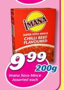 Imana soya Mince Assorted 200g-Each
