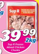 Sup R Frozen Mixed Chicken Chunks-2kg