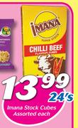 Imana Stock Cubes Assorted 24's-Each