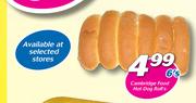 Cambridge Food Hot Dog Roll's-6's