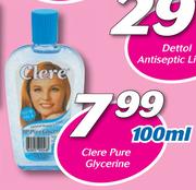 Clere Pure Glycerine-100ml