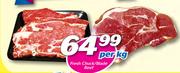 Fresh Chuck/Blade Beef-Per Kg