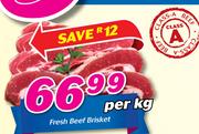 Fresh Beef Brisket-Per Kg