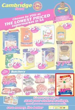 Cambridge Food : Durban (9 Nov - 21 Nov 2017), page 1