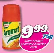 Knorr Aromat Canister Assorted-75g Each