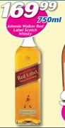 Johnnie walker Red Label Scotch Whisky-750ml