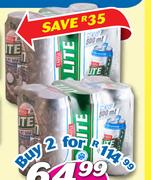 Castle Lite Cans-6 x 500ml