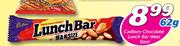 Cadbury Chocolate Lunch Bar Man Size-62g