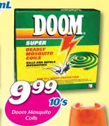 Doom Mosquito Coils-10's