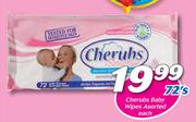 Cherbus Baby Wipes Assorted-72's Each