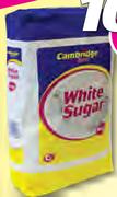 Cambridge Food White Sugar-10kg