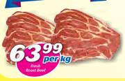 Fresh Roast Beef-Per kg