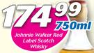 Johnnie Walker Red Label Scotch Whisky-750ml