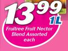Fruitree Fruit Nector Blend-1ltr Each