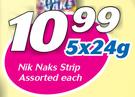 Niks Naks Strips-5x24g