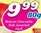Beacon Chocolate Slab-80g Each
