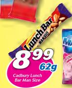 Cadbury Lunch Bar Man Size-62g
