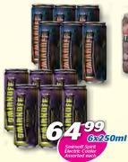 Smirnoff Spritis Electric Cooler-6x250ml
