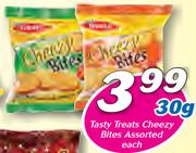 Tasty Treats Cheezy Bites-30g Each