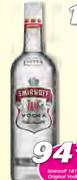 Smirnoff 1818 Original Vodka-750ml