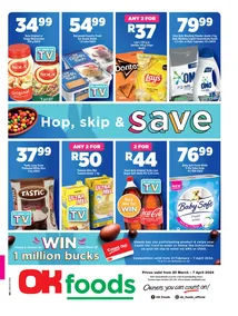 OK Foods Eastern Cape : Hop, Skip & Save (20 March - 07 April 2024)