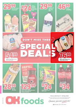 OK Foods Eastern Cape : Don't Miss These Special Deals (07 May - 18 May 2025), page 1