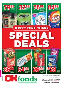OK Foods Eastern Cape : Don't Miss These Special Deals (10 April - 21 April 2024)